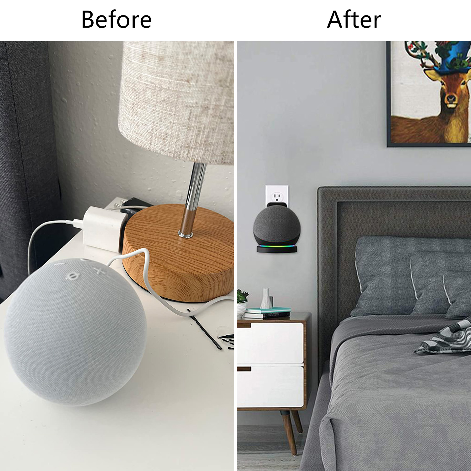 Wandsteckdosenhalter für Echo  – Amazon Speaker Echo Pop Bewertung und Preis