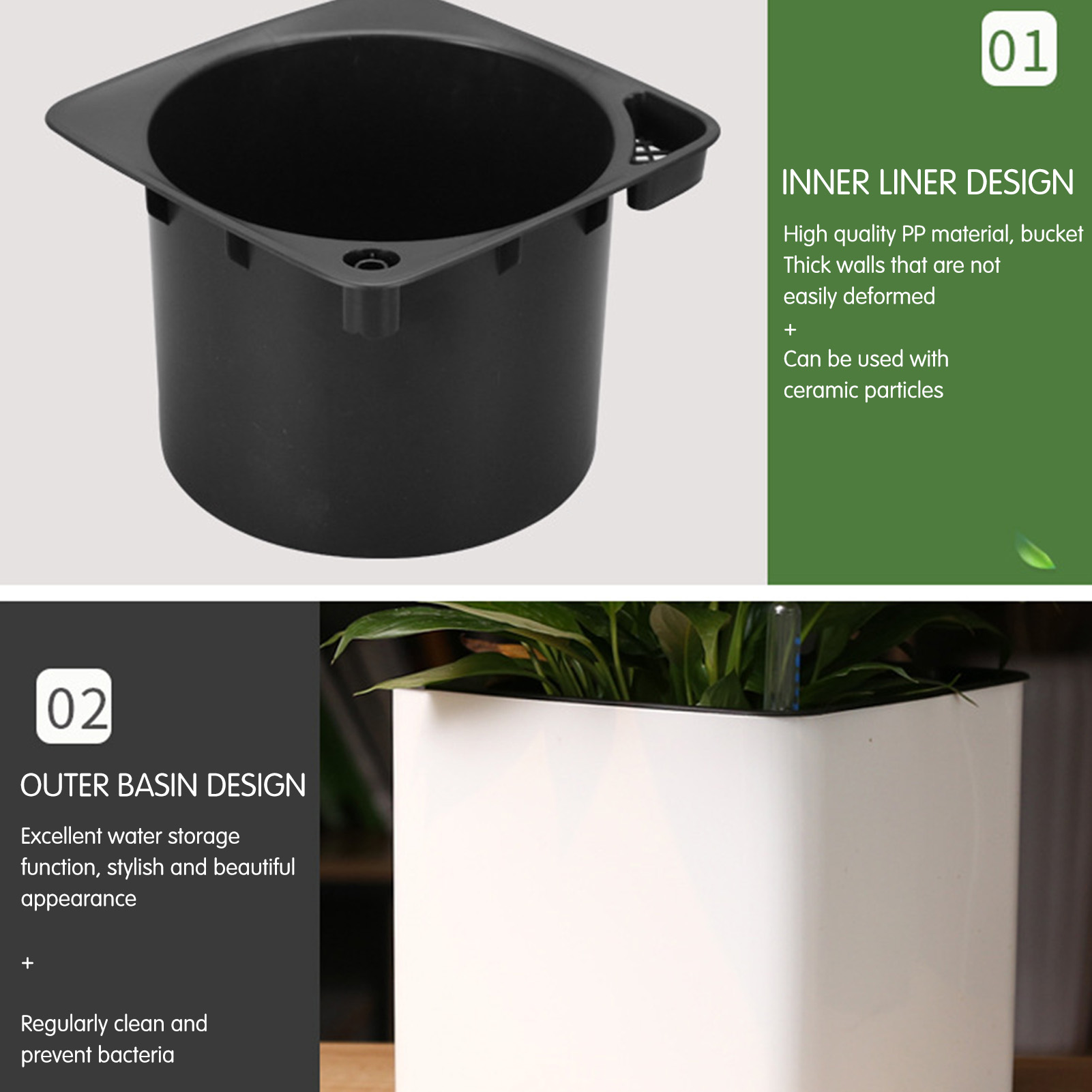 Selbstbewässernder Blumentopf  – Aloe Vera Pot Bewertung und Preis