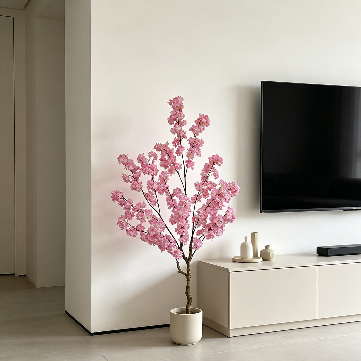 100-220cm Künstlicher Kirschbl – Ficus Lyrata Tree Bewertung und Preis